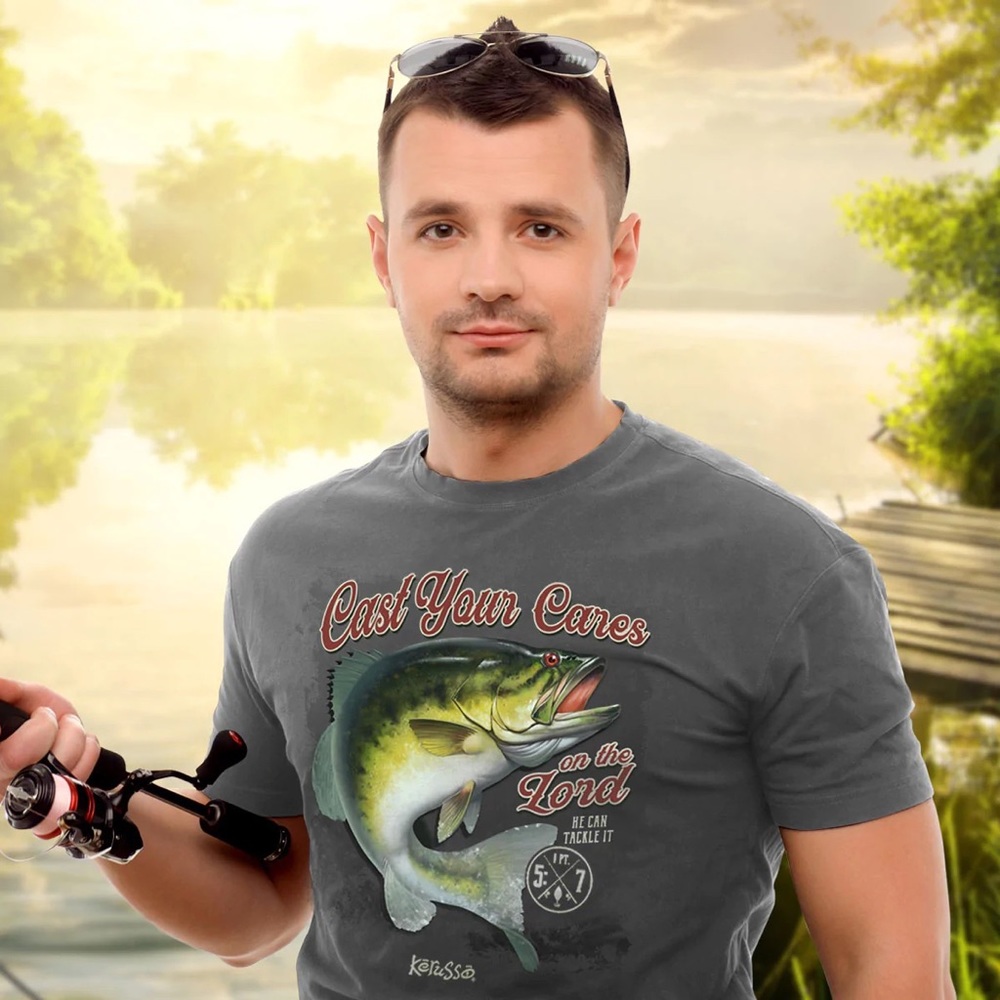 Kerusso Cast All Your Cares T-Shirt